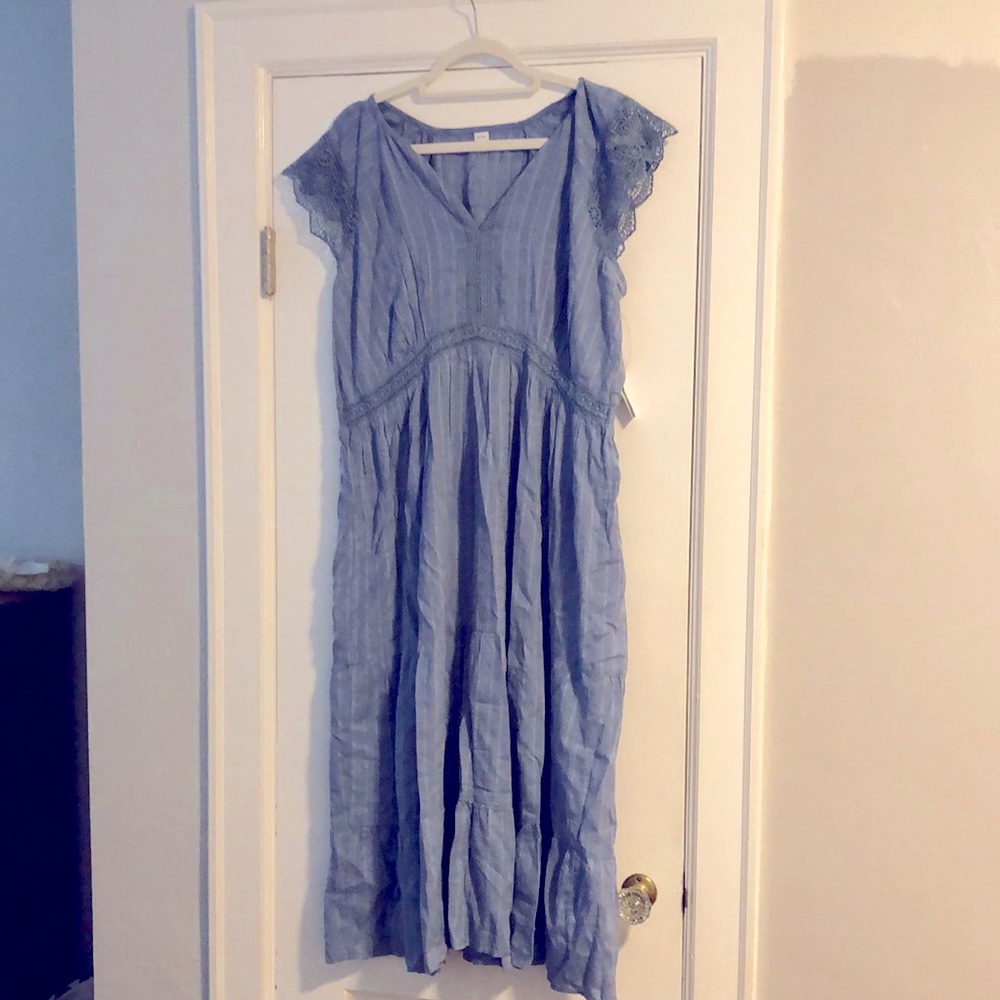 Brand New Blue Old Navy Dress
